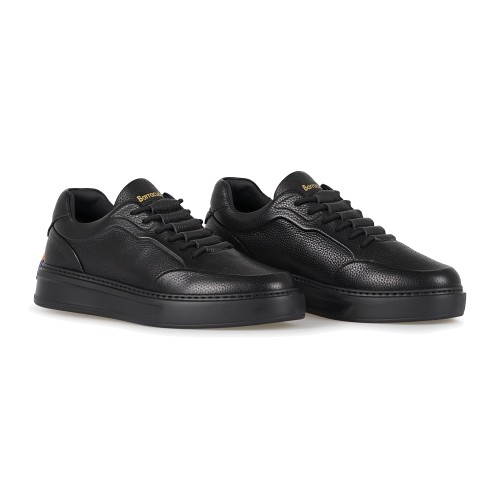 Barracuda - Sneaker slip-on nera in pelle Phoenix per uomo | bu3510a v2899 nero 2