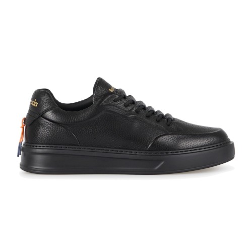 Barracuda - Sneaker slip-on nera in pelle Phoenix per uomo | bu3510a v2899 nero