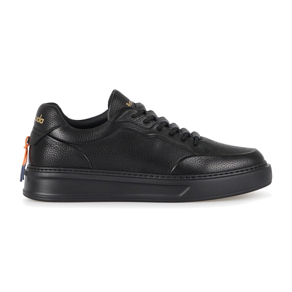 Barracuda - Sneaker slip-on nera in pelle Phoenix per uomo | bu3510a v2899 nero