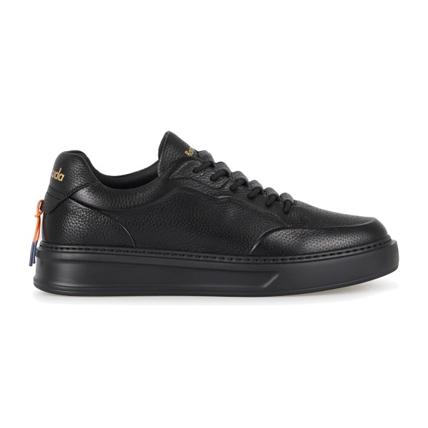 Barracuda - Sneaker slip-on nera in pelle Phoenix per uomo | bu3510a v2899 nero