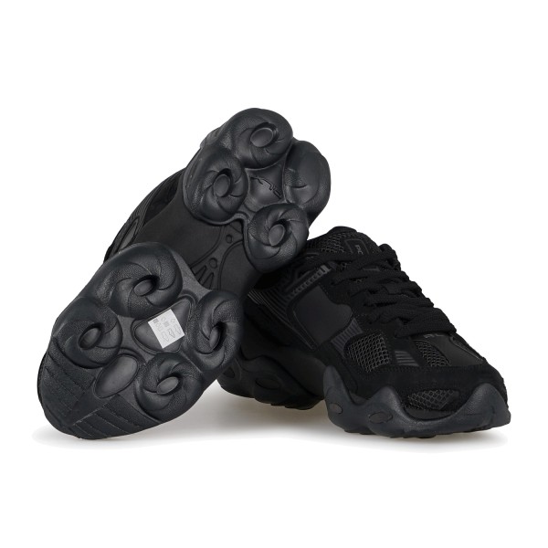 Polo Ralph Lauren - Sneakers Trackster 300 nera in pelle per uomo | 809p1575001