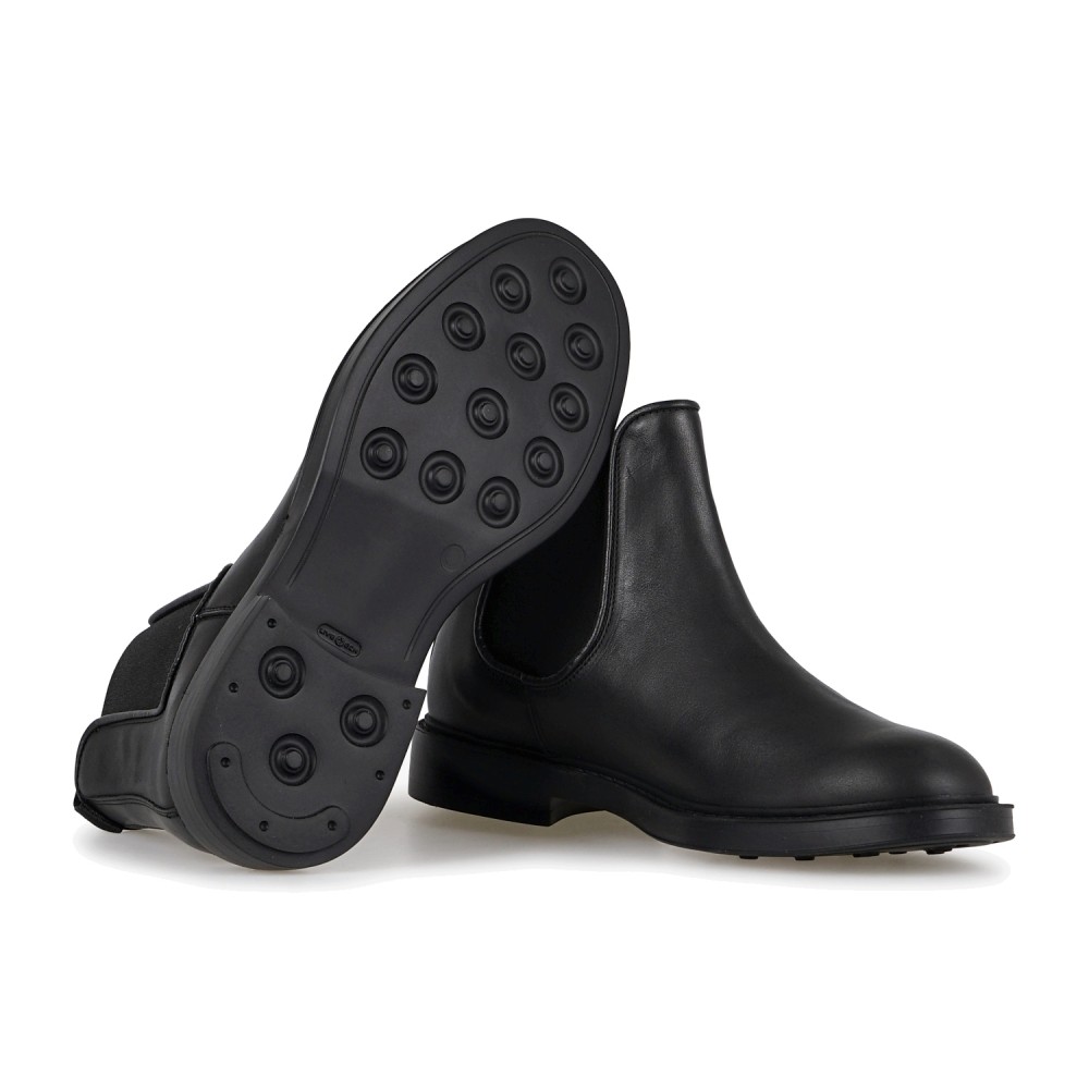 Antica Cuoieria - Stivaletto Parma nero in pelle per uomo | 23048-p-vs9 parma