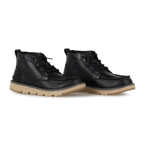 Hey Dude - Stivaletto Flint Boot nero in pelle per uomo | 45878/0c4 flint boot 2