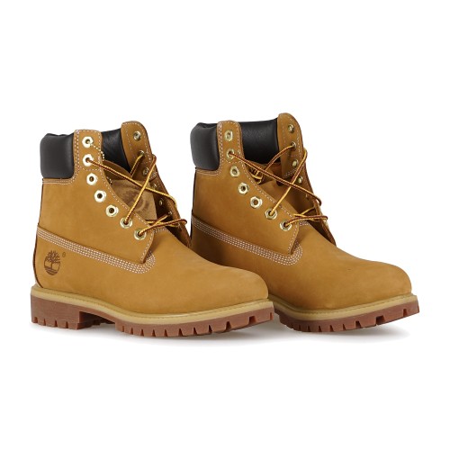 Timberland - Stivale giallo Premium 6 Inch impermeabile in nabuk con lacci per 2