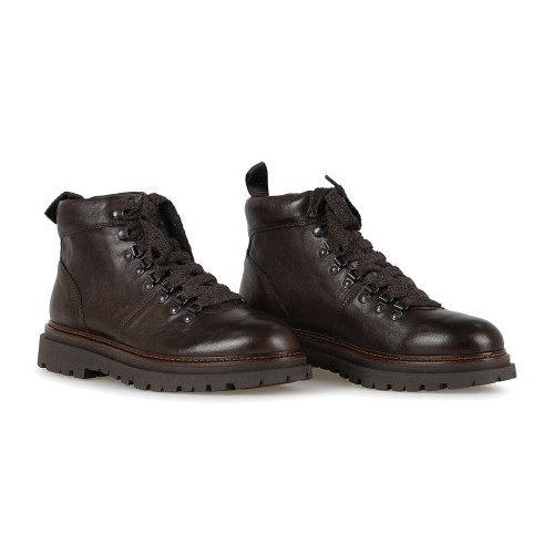 Antica Cuoieria - Stivaletto WAX marrone in pelle per uomo | 23157-w-vu1 wax 2