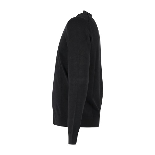 Markup - Lupetto nero in viscosa slim fit per uomo | mk20012 nero 2