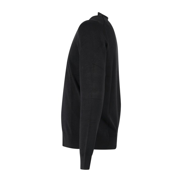 Markup - Lupetto nero in viscosa slim fit per uomo | mk20012 nero