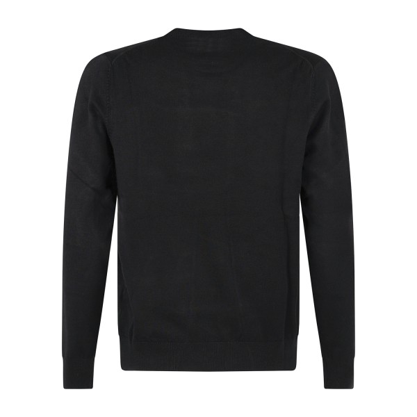 Markup - Lupetto nero in viscosa slim fit per uomo | mk20012 nero
