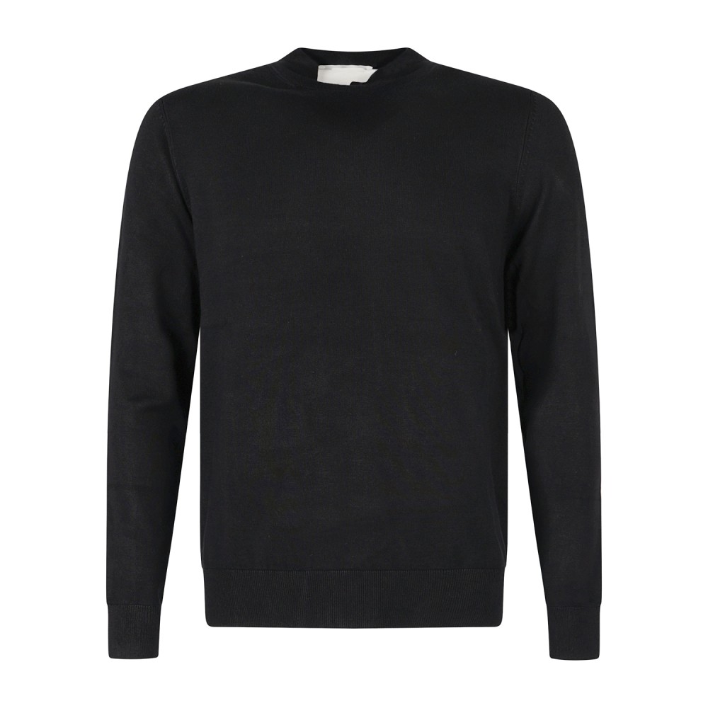 Markup - Lupetto nero in viscosa slim fit per uomo | mk20012 nero