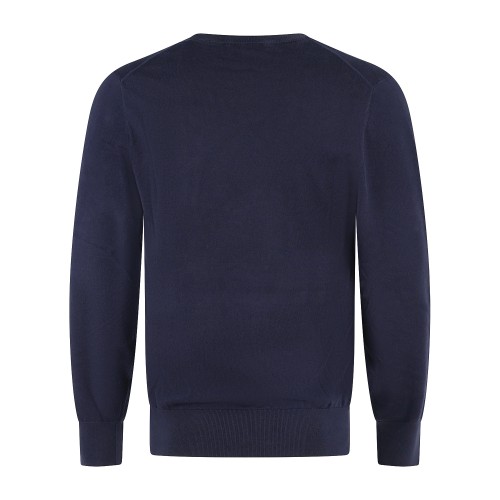 Roy Roger's - Maglione girocollo blu in cotone per uomo | rru502cv38xxxx c0048 2