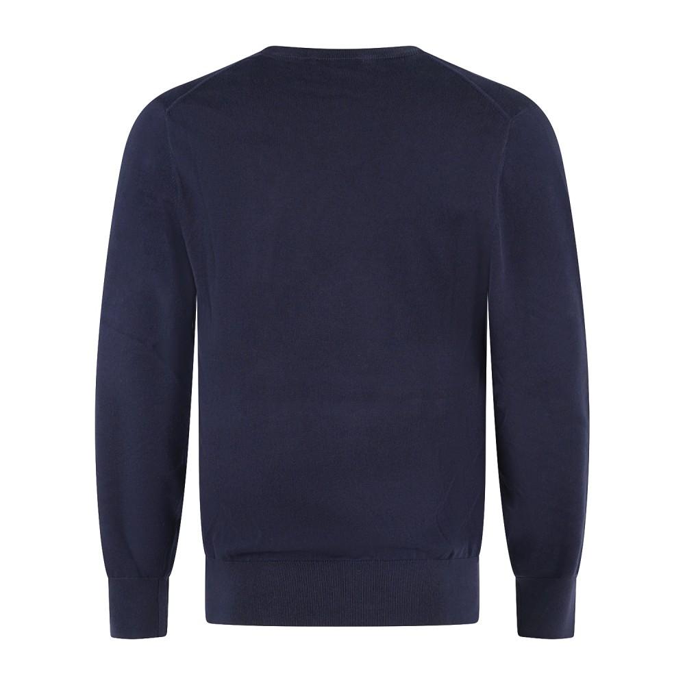 Roy Roger's - Maglione girocollo blu in cotone per uomo | rru502cv38xxxx c0048