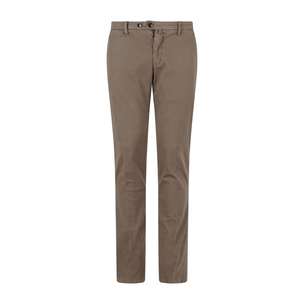 Briglia 1949 - Pantalone beige Bg04 tasca a filo in cotone per uomo | bg04