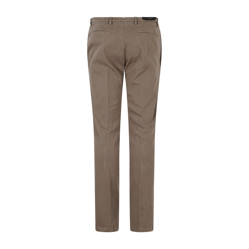 Briglia 1949 - Pantalone beige Bg04 tasca a filo in cotone per uomo | bg04