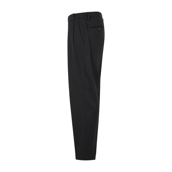 Briglia 1949 - Pantalone nero Portobellos in lana Marzotto per uomo |