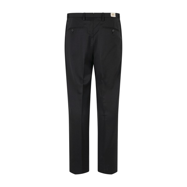 Briglia 1949 - Pantalone nero Portobellos in lana Marzotto per uomo |