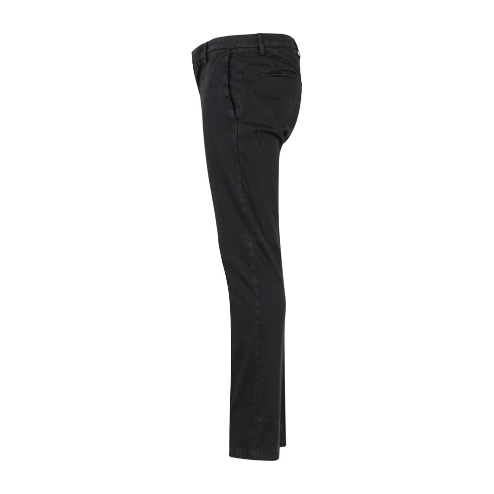 Briglia 1949 - Pantalone nero Bg04 tasca a filo in cotone per uomo | bg04