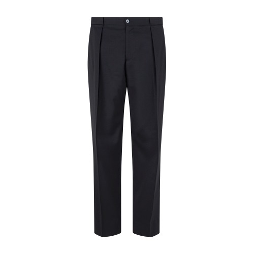 Briglia 1949 - Pantalone blu Portobellos in lana di Marzotto per uomo |