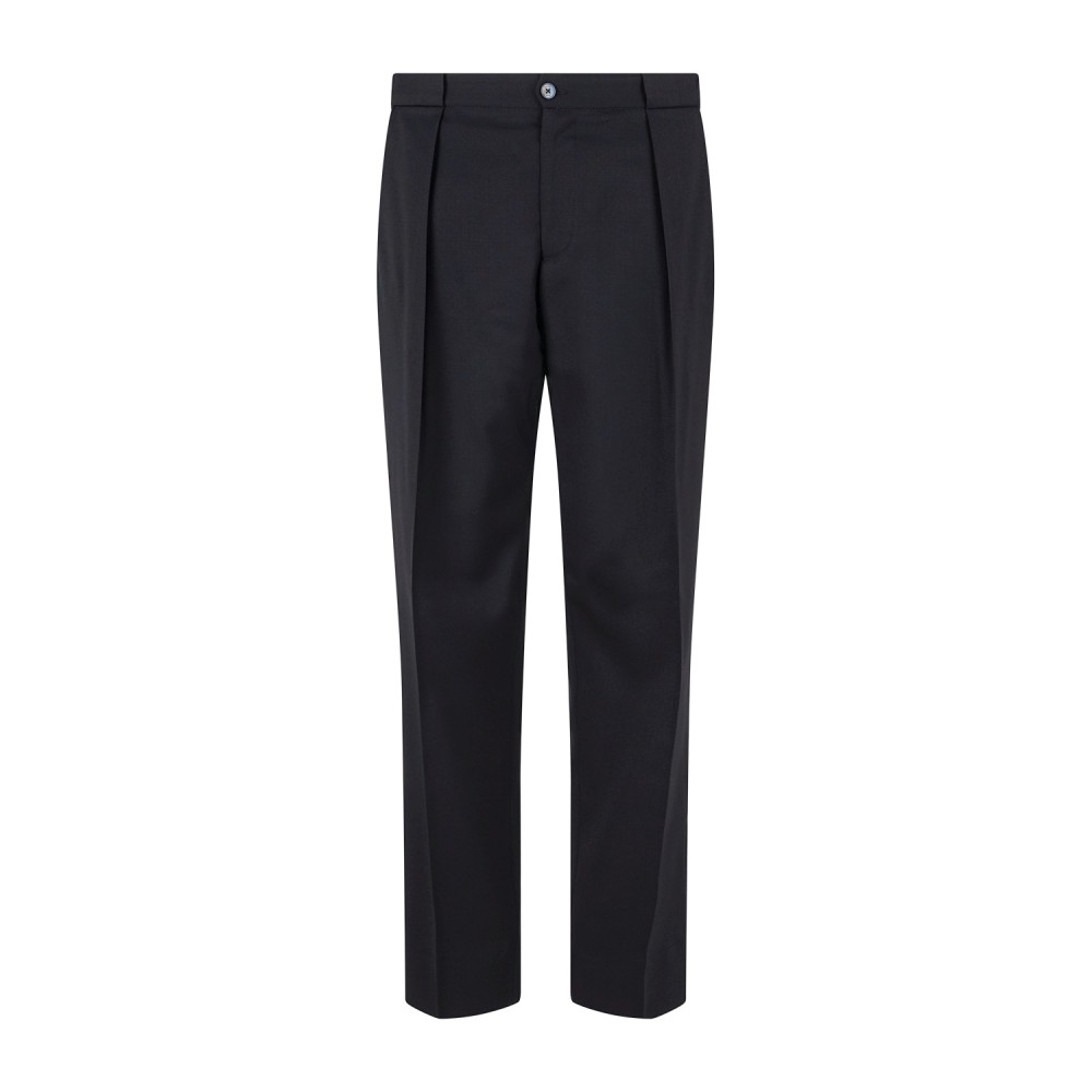 Briglia 1949 - Pantalone blu Portobellos in lana di Marzotto per uomo |