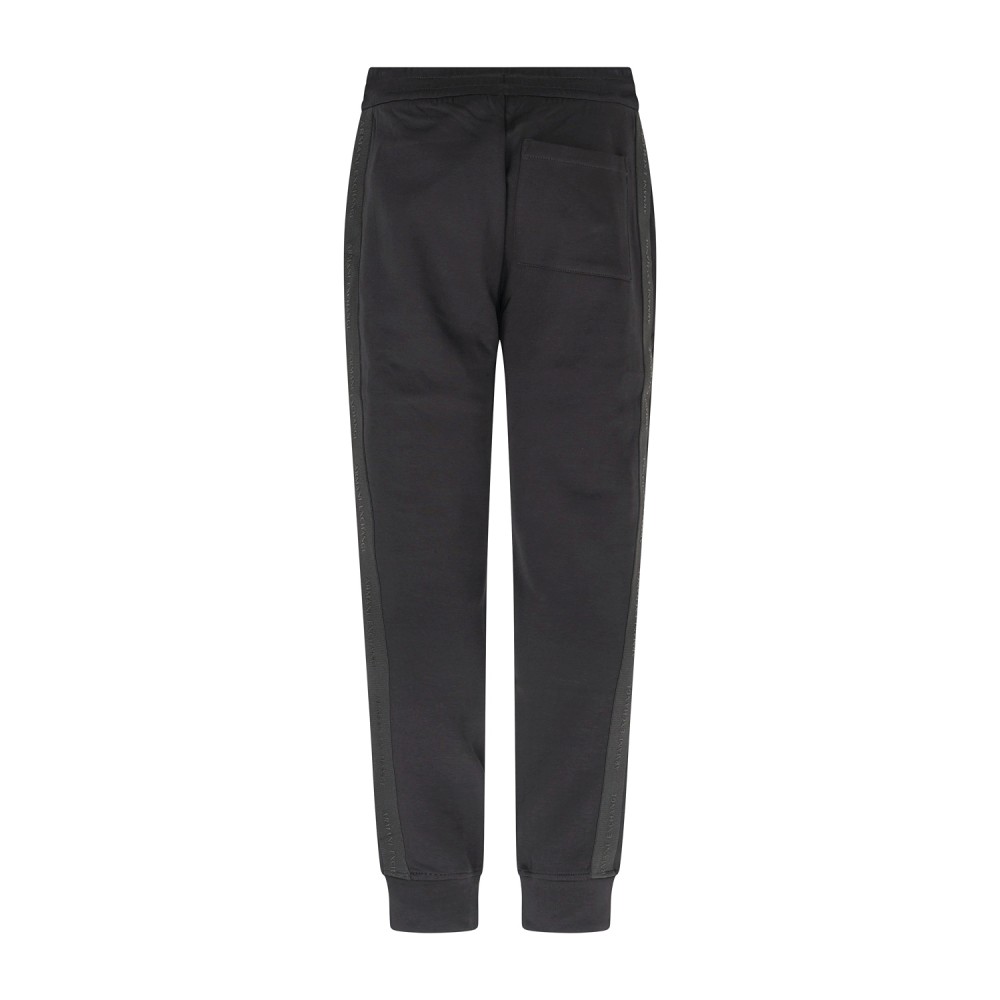 Armani Exchange - Pantalone tuta nero con bande regular fit per uomo | xm003145