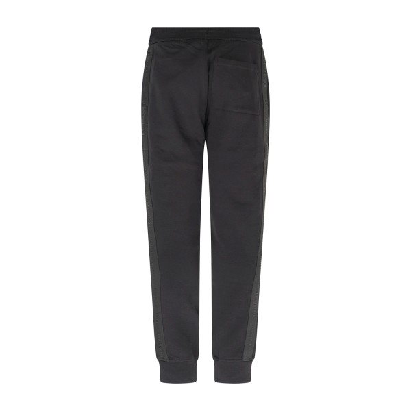 Armani Exchange - Pantalone tuta nero con bande regular fit per uomo | xm003145