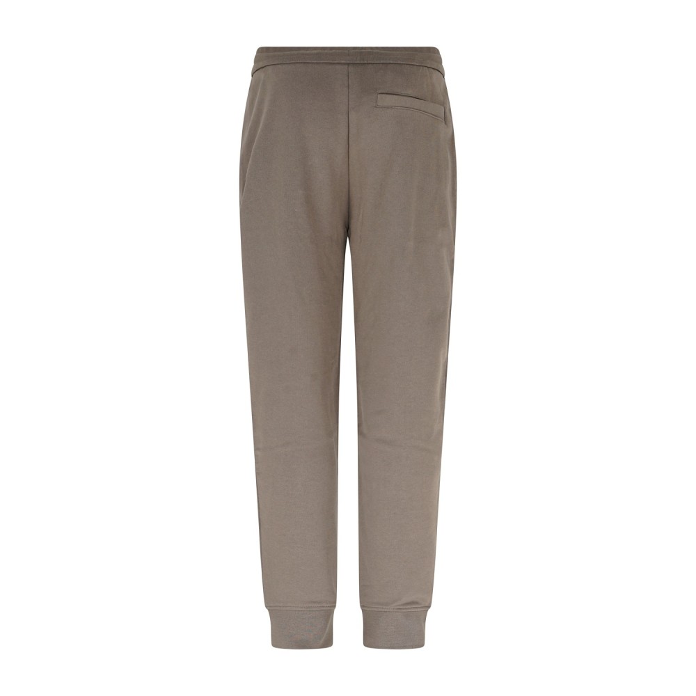 Armani Exchange - Pantalone tuta verde con stampa logo regular fit per uomo |