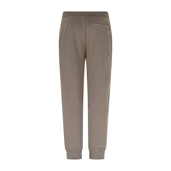 Armani Exchange - Pantalone tuta verde con stampa logo regular fit per uomo |