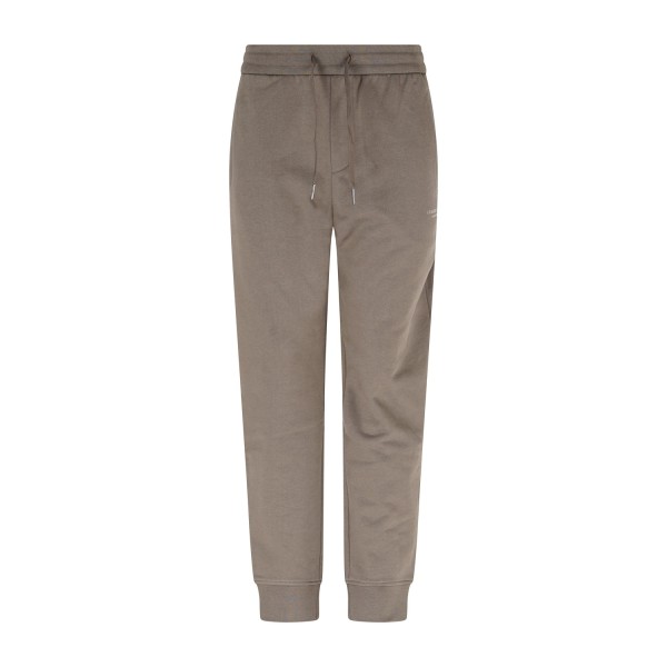 Armani Exchange - Pantalone tuta verde con stampa logo regular fit per uomo |