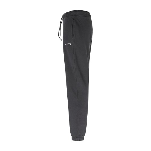 Richmond X - Pantalone tuta nero Fleece con logo ricamato regular fit per uomo 2