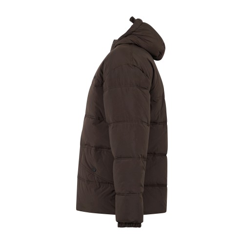 Timberland - Giubbotto marrone idrorepellente con cappuccio relaxed fit per 2