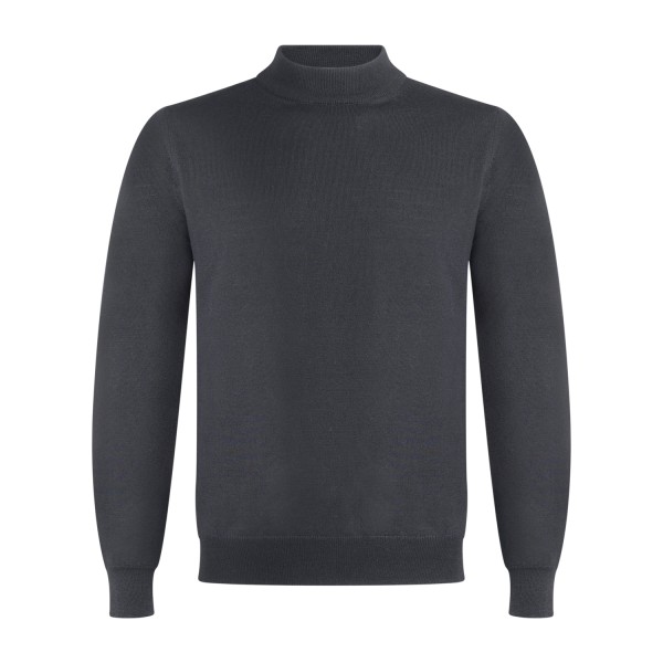 MASQ - Lupetto nero in lana merinos extrafine per uomo | m5625-5004 900nero