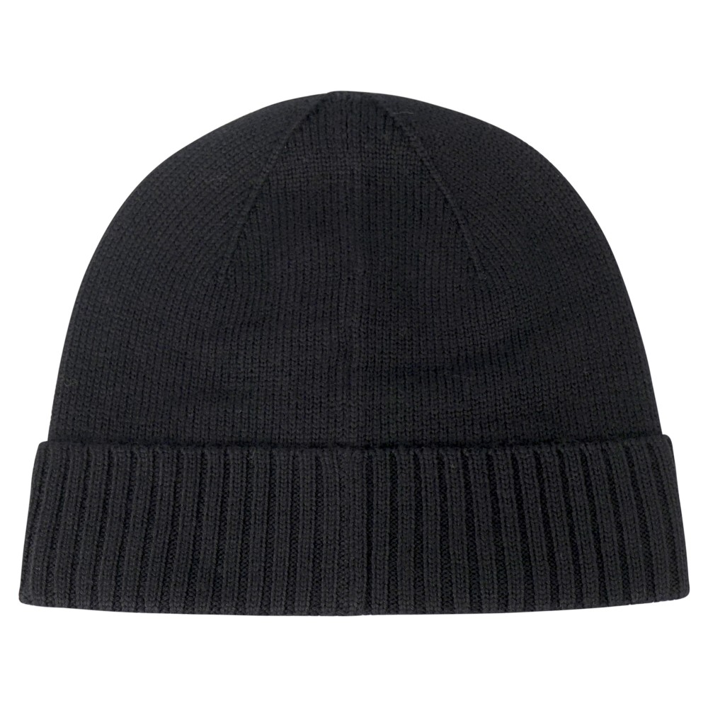 Polo Ralph Lauren - Cappello nero in lana merinos con logo ricamato sul fronte