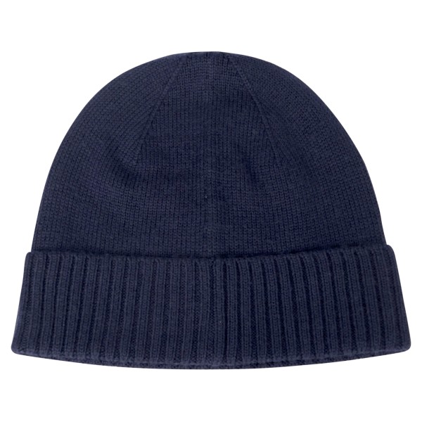 Polo Ralph Lauren - Cappello blu in lana merinos con logo ricamato sul fronte
