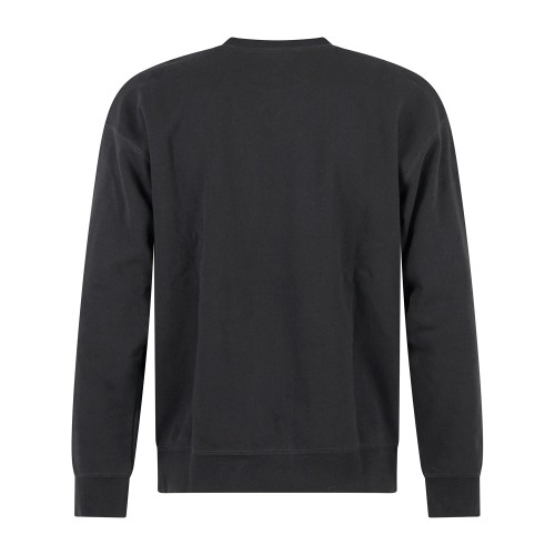 Obey - Felpa girocollo Established Works nera con ricamo logo per uomo | 2