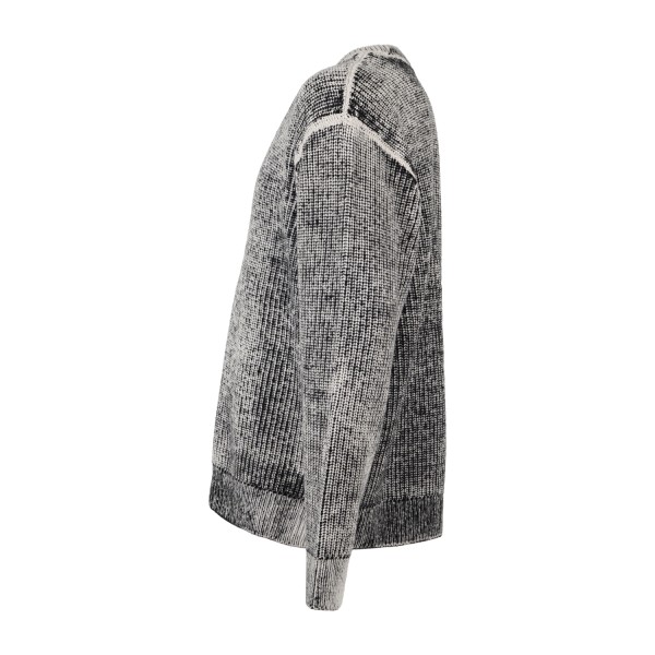 Obey - Maglione girocollo Spray Effect multicolore con logo ricamato per uomo |