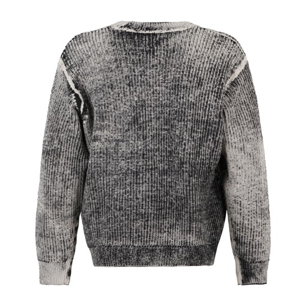 Obey - Maglione girocollo Spray Effect multicolore con logo ricamato per uomo |