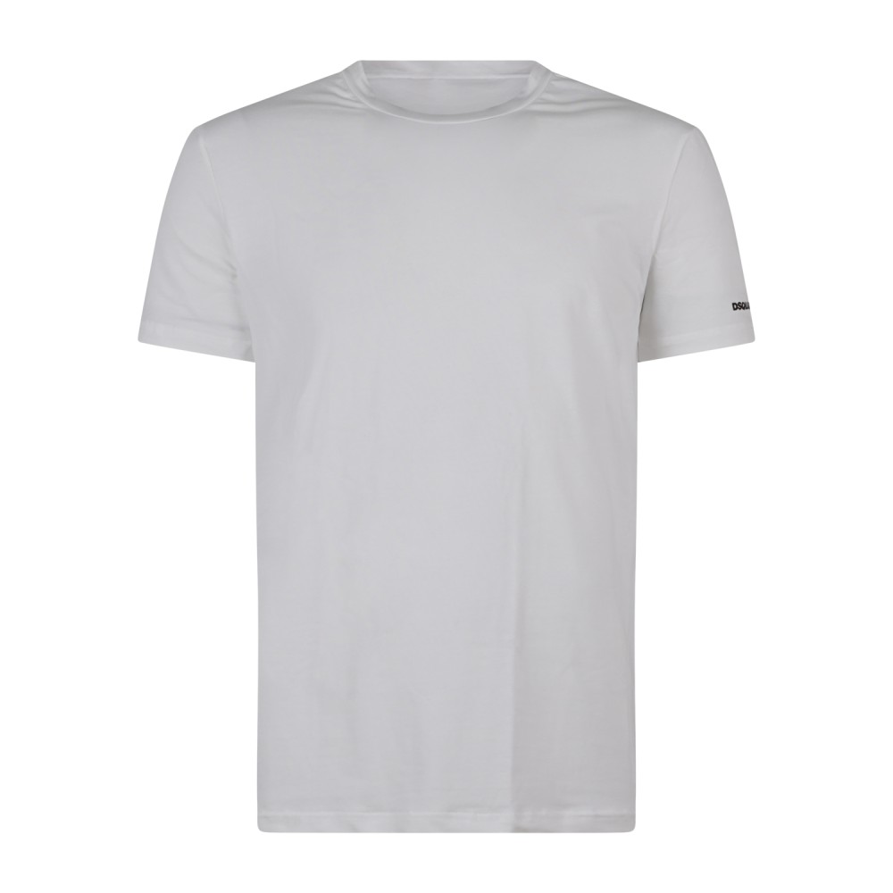 Dsquared2 - Set 2 pezzi T-shirt girocollo bianco in cotone per uomo |