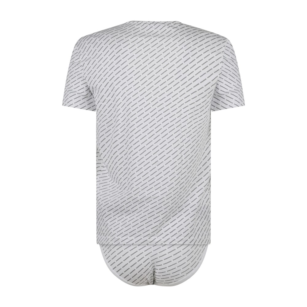 Dsquared2 - Set da due pezzi con t-shirt bianca manica corta e slip per uomo |