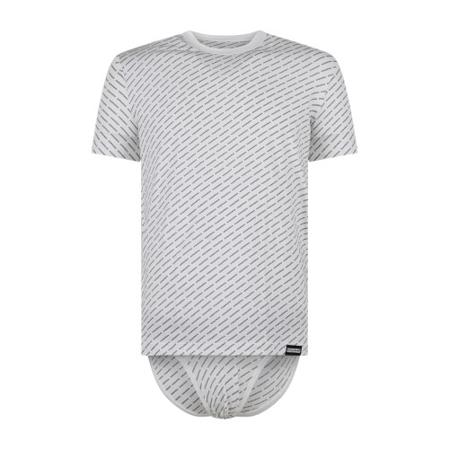 Dsquared2 - Set da due pezzi con t-shirt bianca manica corta e slip per uomo |
