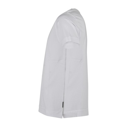 Daniele Alessandrini - T-shirt girocollo bianca in cotone per uomo | da127t013 2