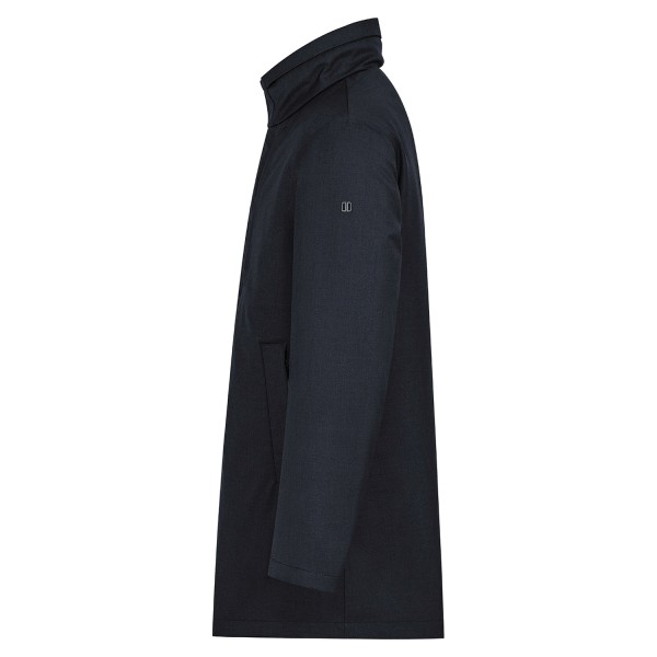 DUNO - Impermeabile Blake z blu in tessuto tecnico 3 layer per uomo |