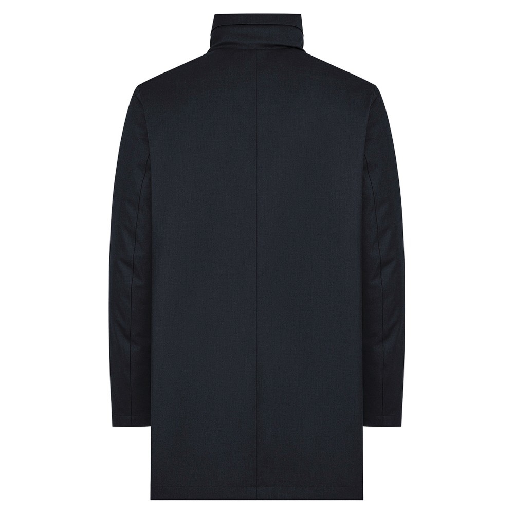 DUNO - Impermeabile Blake z blu in tessuto tecnico 3 layer per uomo |