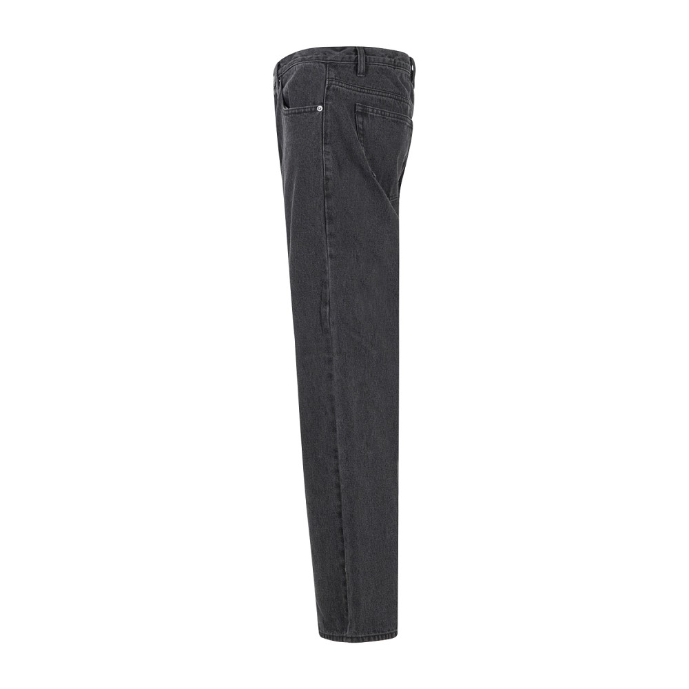 Obey - Jeans Boxcar denim nero 5 tasche straight Leg fit per uomo | 142010119