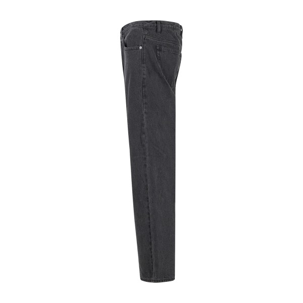 Obey - Jeans Boxcar denim nero 5 tasche straight Leg fit per uomo | 142010119