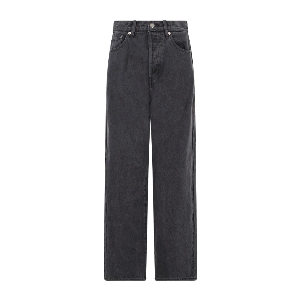Obey - Jeans Boxcar denim nero 5 tasche straight Leg fit per uomo | 142010119