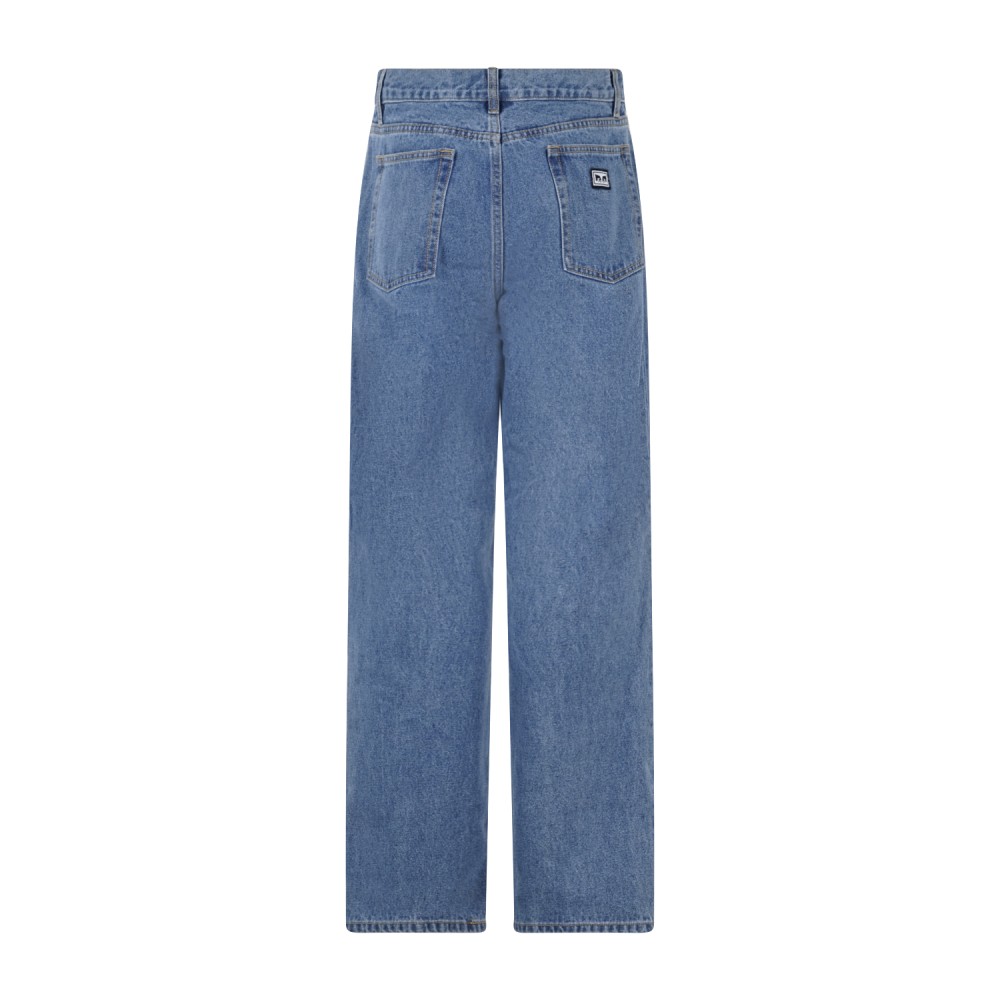Obey - Jeans Hardwork denim chiaro relaxed fit per uomo | 142010077 light indigo