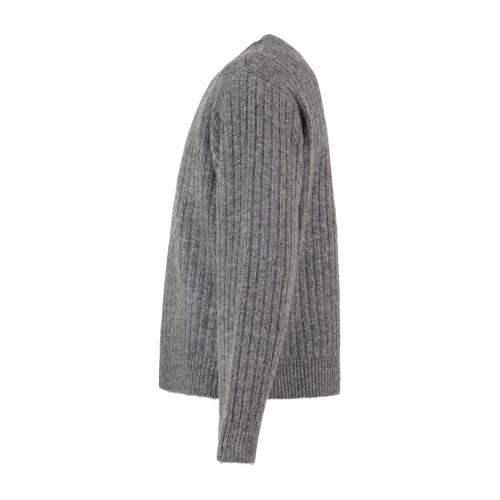 Obey - Maglione girocollo Drex grigio per uomo | 151000135 heather charcoal 2