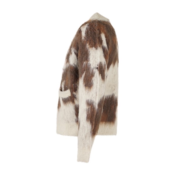 Obey - Cardigan Cow multicolore con full zip per uomo | 151010050 cow multi