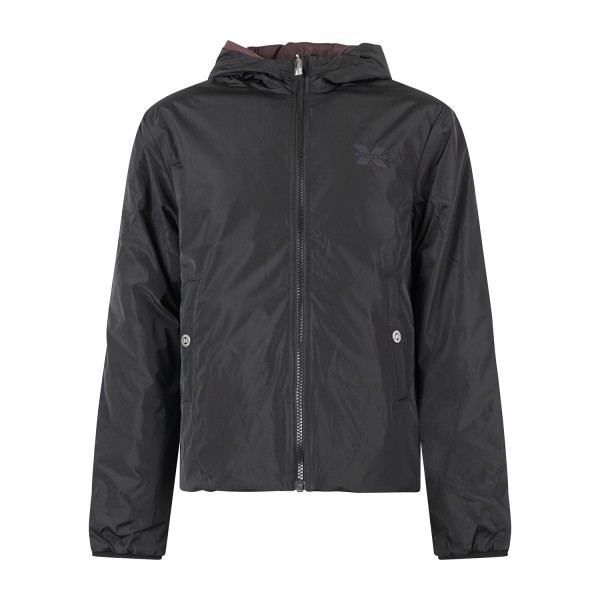 Richmond X - Giubbotto con cappuccio Buggia nero reversibile per uomo |