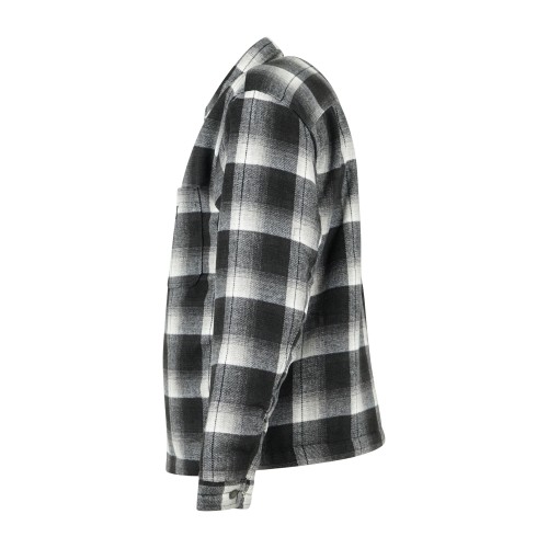 Dickies - Giubbotto Florence nero in flanella fantasia quadri per uomo | 2
