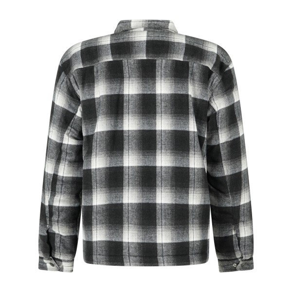 Dickies - Giubbotto Florence nero in flanella fantasia quadri per uomo |